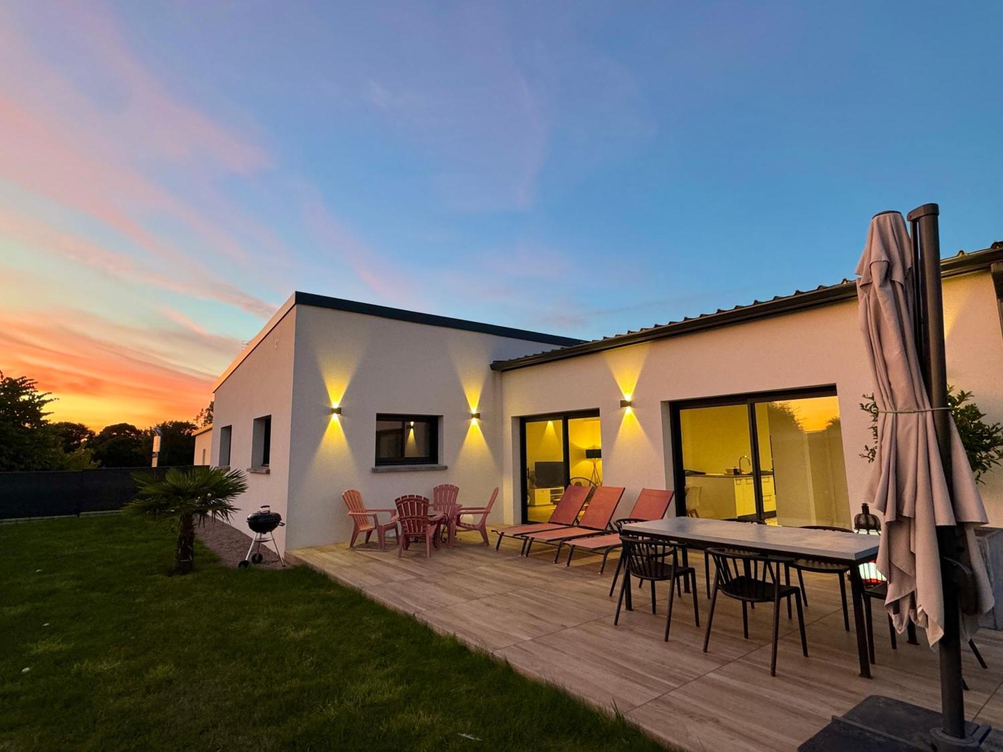 Maison Neuve 4 Etoiles Plain-Pied Proche De La Mer Plurien Exterior foto