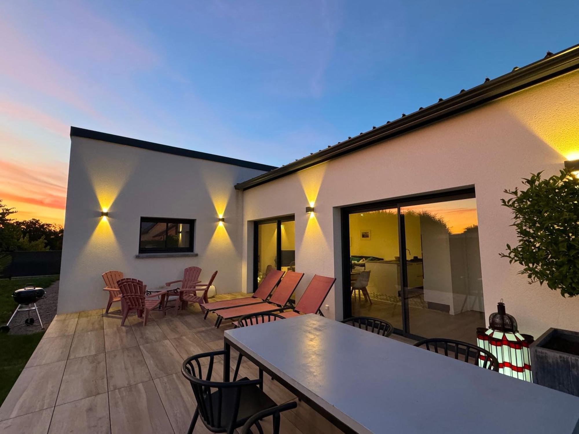 Maison Neuve 4 Etoiles Plain-Pied Proche De La Mer Plurien Exterior foto